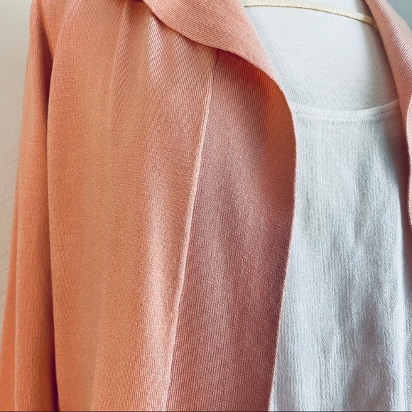 Cyrus Knit Peach Hooded Jacket - Picture 3 of 8